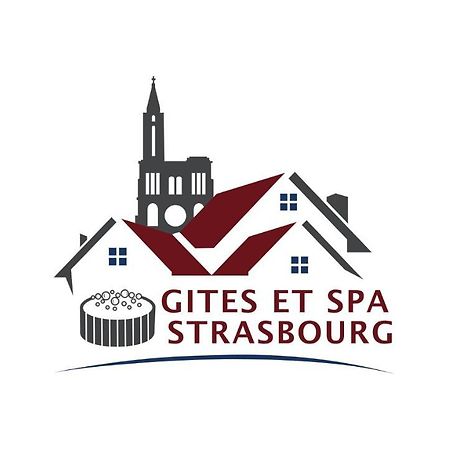 Gites Spa Strasbourg - La Villa 14 Furdenheim Buitenkant foto