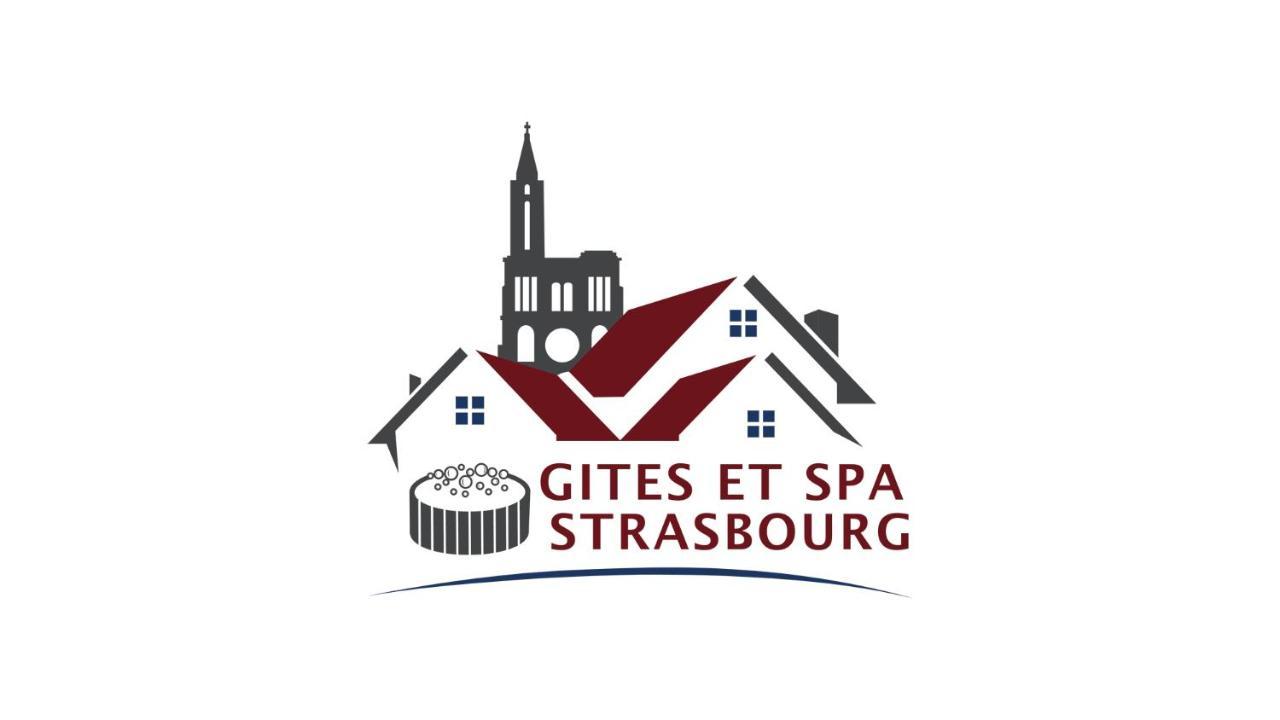Gites Spa Strasbourg - La Villa 14 Furdenheim Buitenkant foto